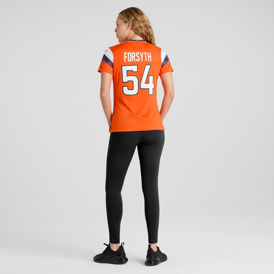 Alex Forsyth Denver Broncos Women's Team Jersey - Orange