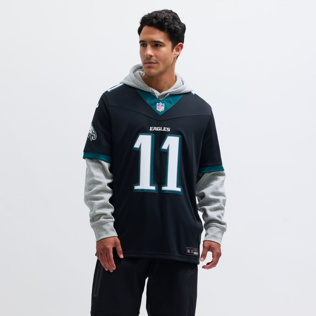 A.J. Brown Philadelphia Eagles Alternate Jersey - Black
