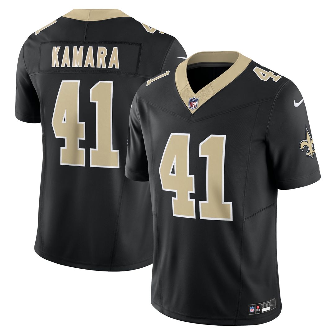 Alvin Kamara New Orleans Saints Jersey - Black