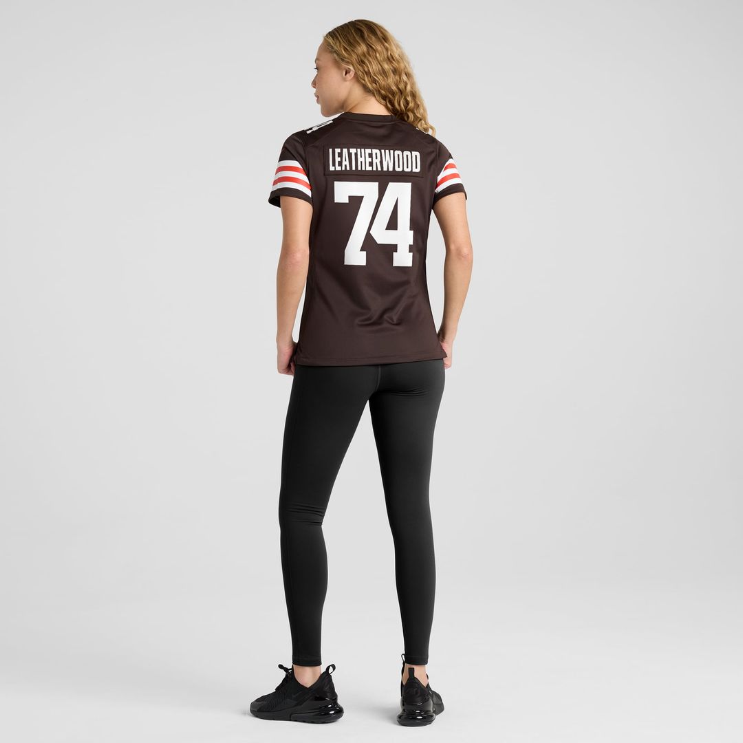 Alex Leatherwood Cleveland Browns Women's Team Jersey - Brown