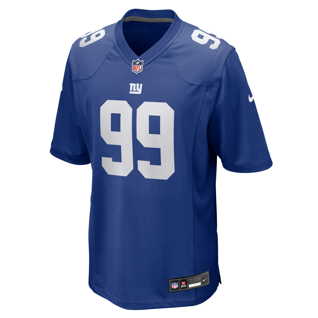 Basil Okoye New York Giants Team Jersey - Royal