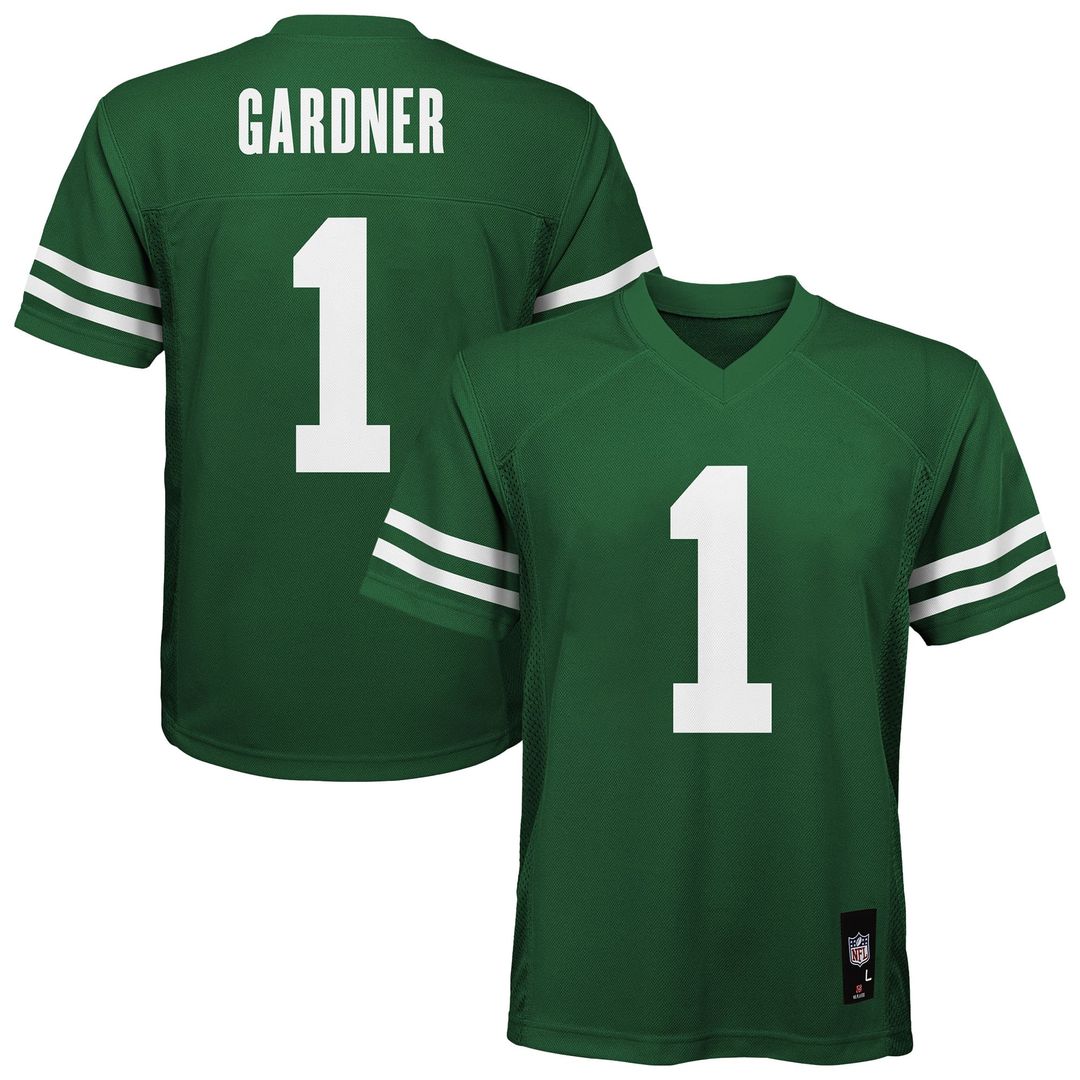 Ahmad Sauce Gardner New York Jets Youth Jersey - Green