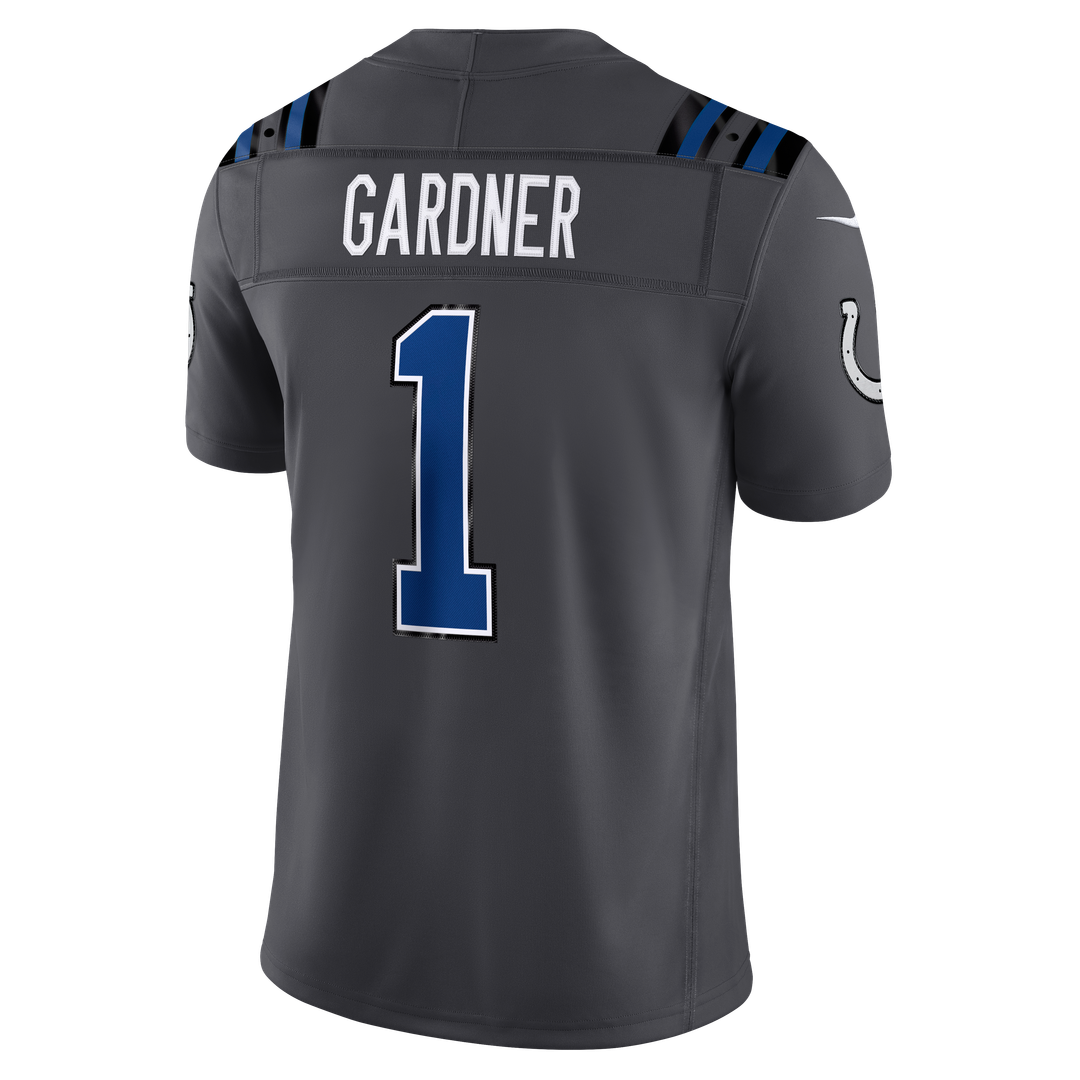 Ahmad Sauce Gardner Indianapolis Colts 2026 Rivalries Collection Stitched Jersey - Anthracite