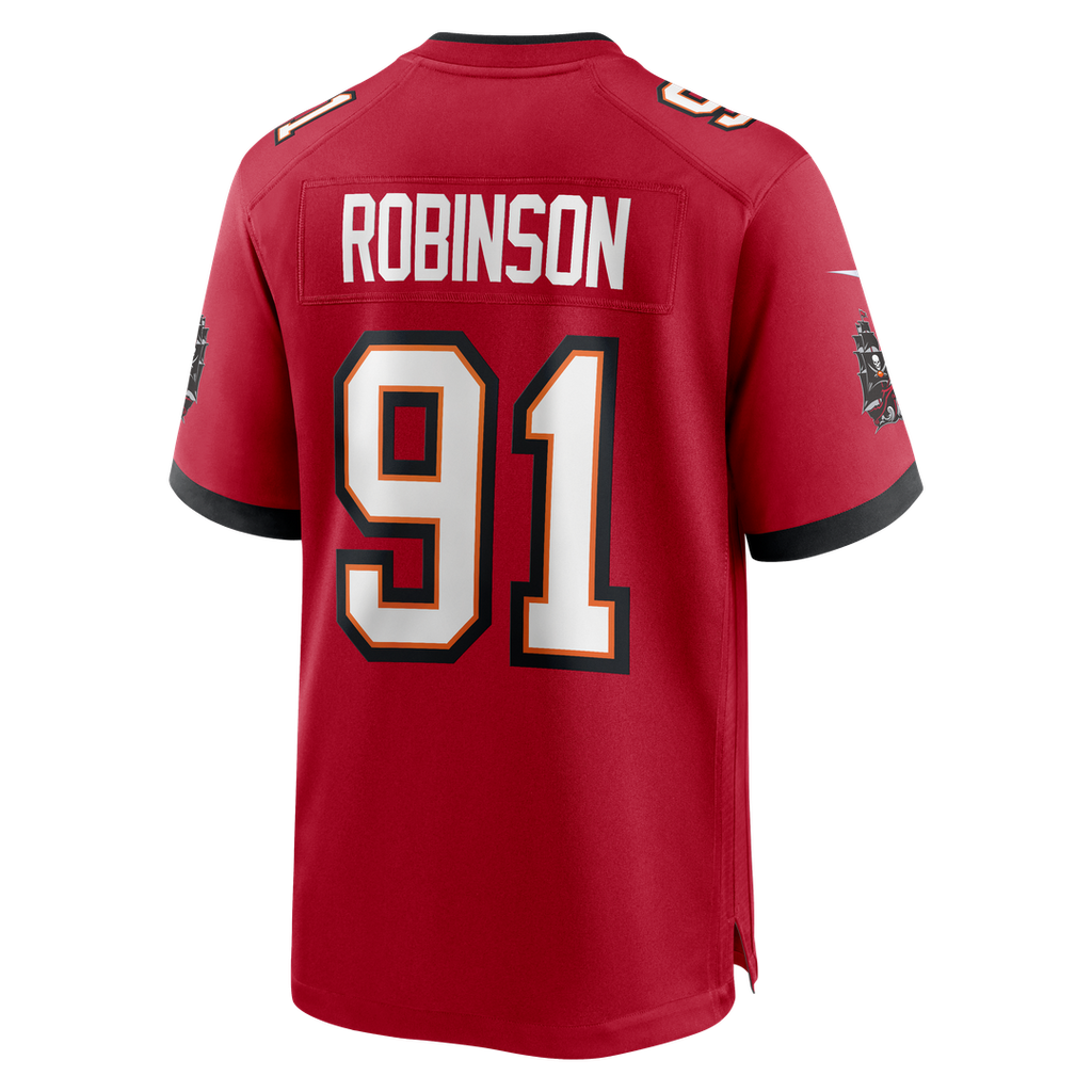 A'Shawn Robinson Tampa Bay Buccaneers Team Jersey - Red