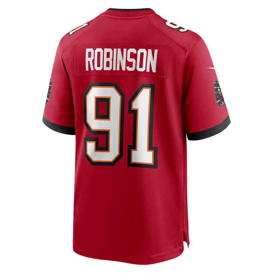 A'Shawn Robinson Tampa Bay Buccaneers Team Jersey - Red