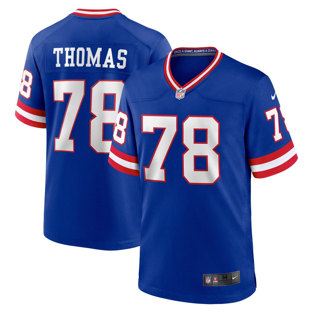 Andrew Thomas New York Giants Alternate Jersey - Royal