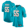 Aaron Brewer Miami Dolphins Jersey - Aqua