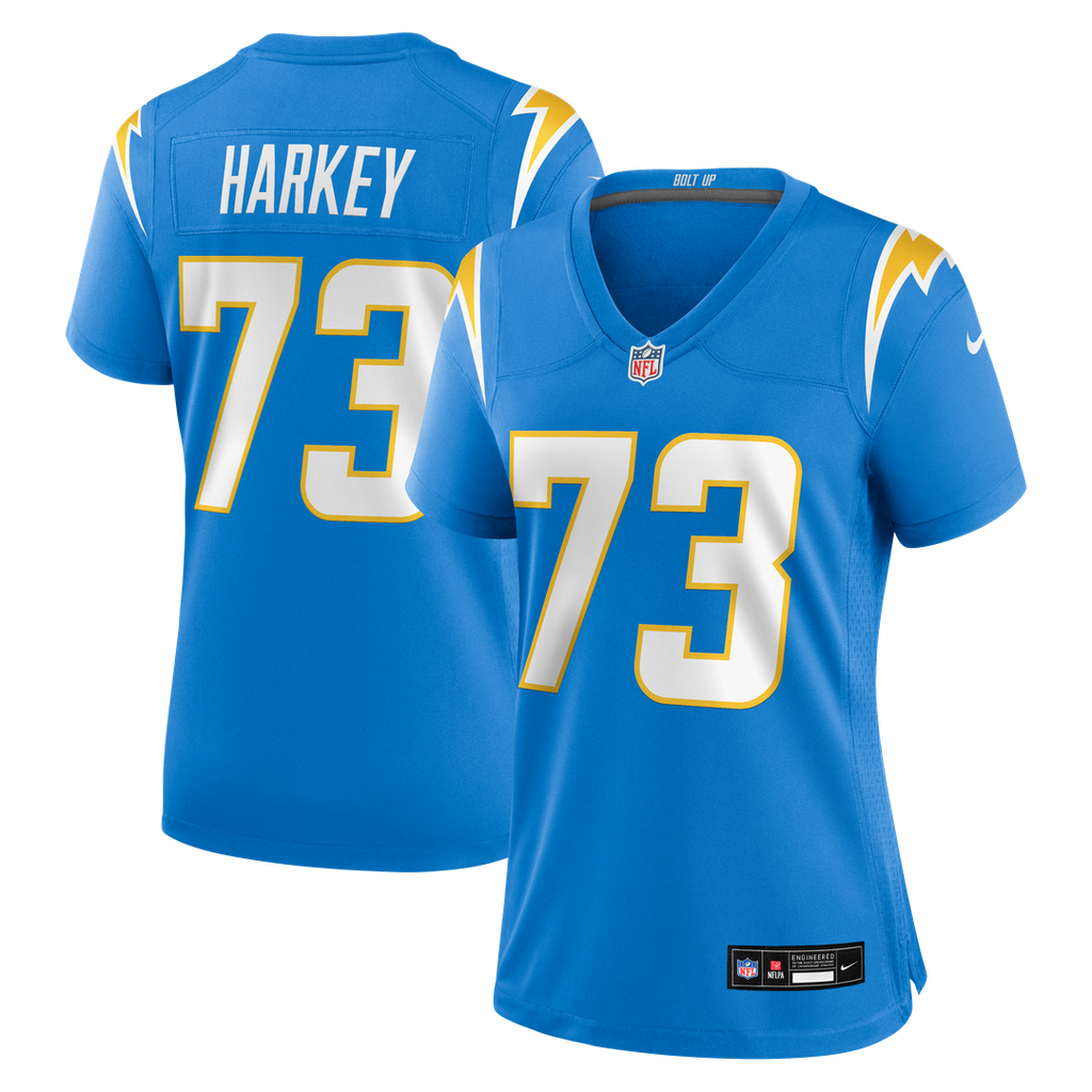 Alex Harkey Los Angeles Chargers Women's Team Jersey - Powder Blue
