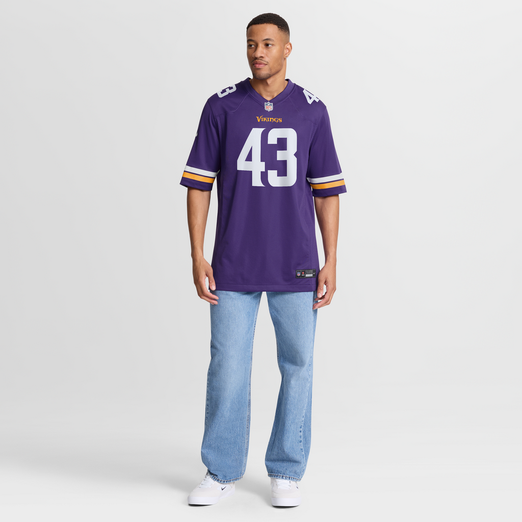 Andrew Van Ginkel Minnesota Vikings Alternate Jersey - White