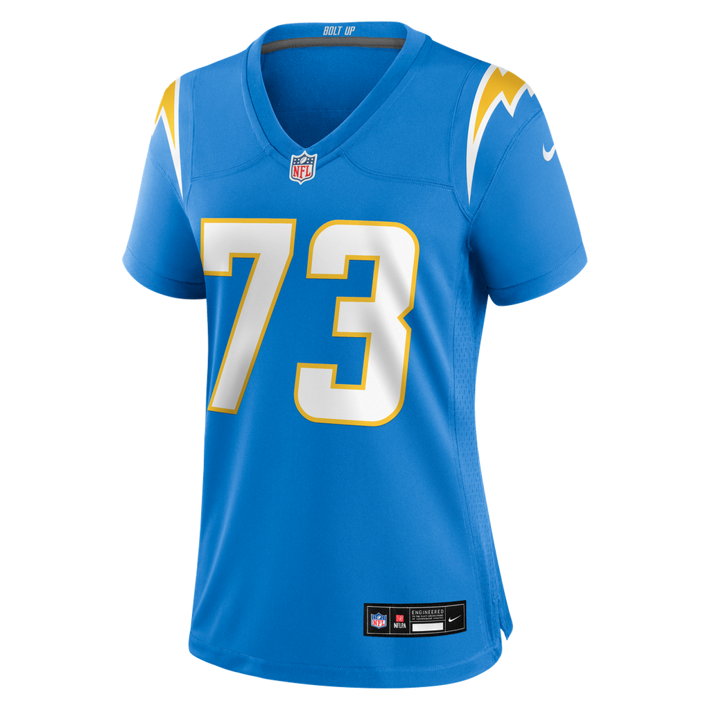 Alex Harkey Los Angeles Chargers Women's Team Jersey - Powder Blue