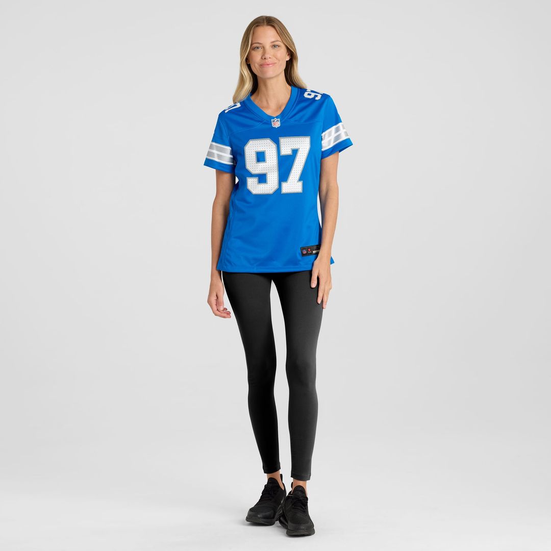 Aidan Hutchinson Detroit Lions Women's Jersey - Blue