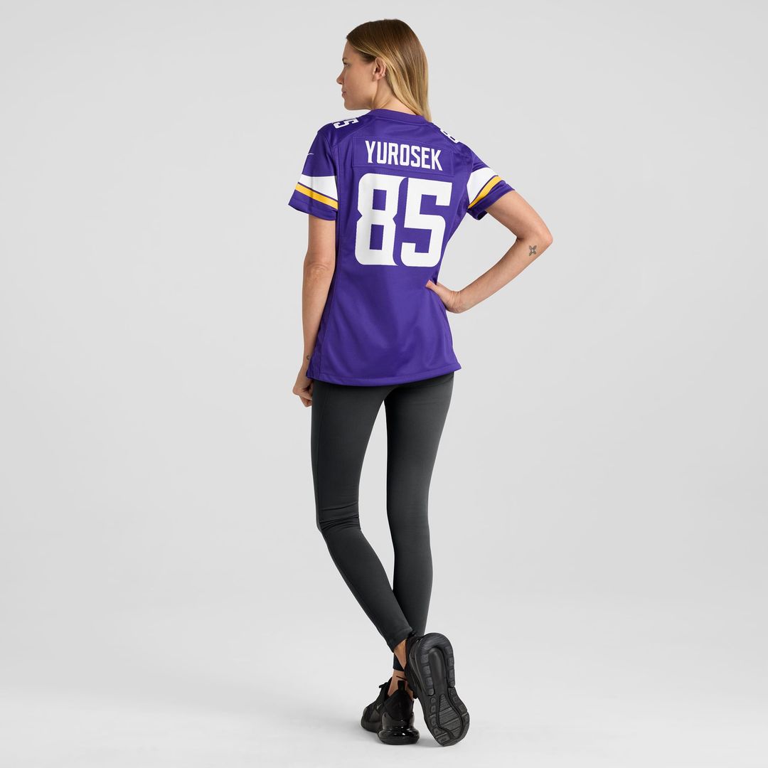 Ben Yurosek Minnesota Vikings Women's Team Jersey - Purple