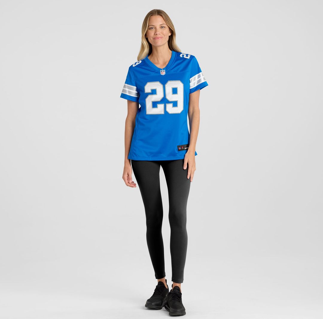 Avonte Maddox Detroit Lions Women's Team Jersey - Blue