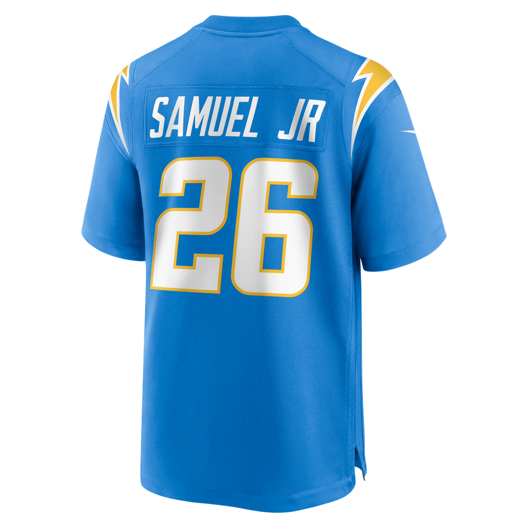 Asante Samuel Jr. Los Angeles Chargers Jersey - Powder Blue