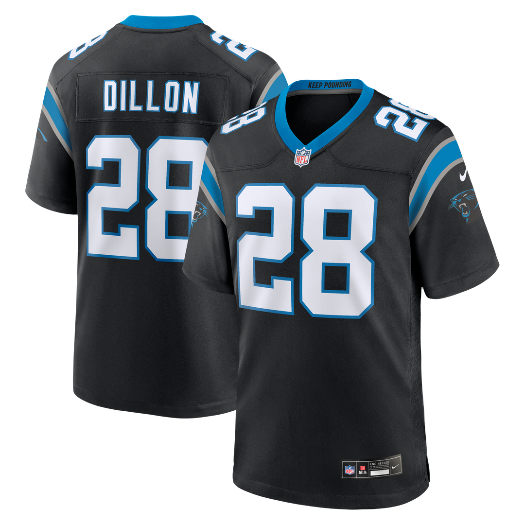 AJ Dillon Carolina Panthers Team Jersey - Black