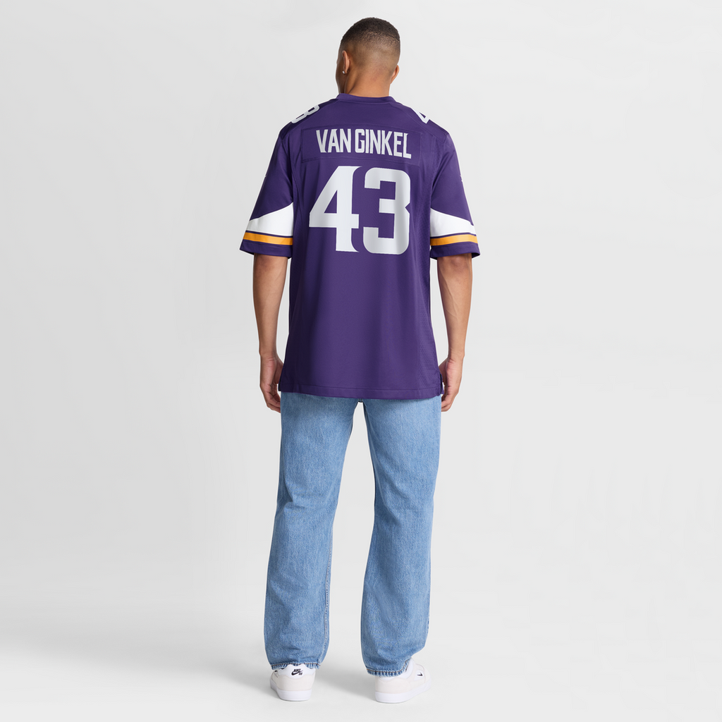 Andrew Van Ginkel Minnesota Vikings Alternate Jersey - White