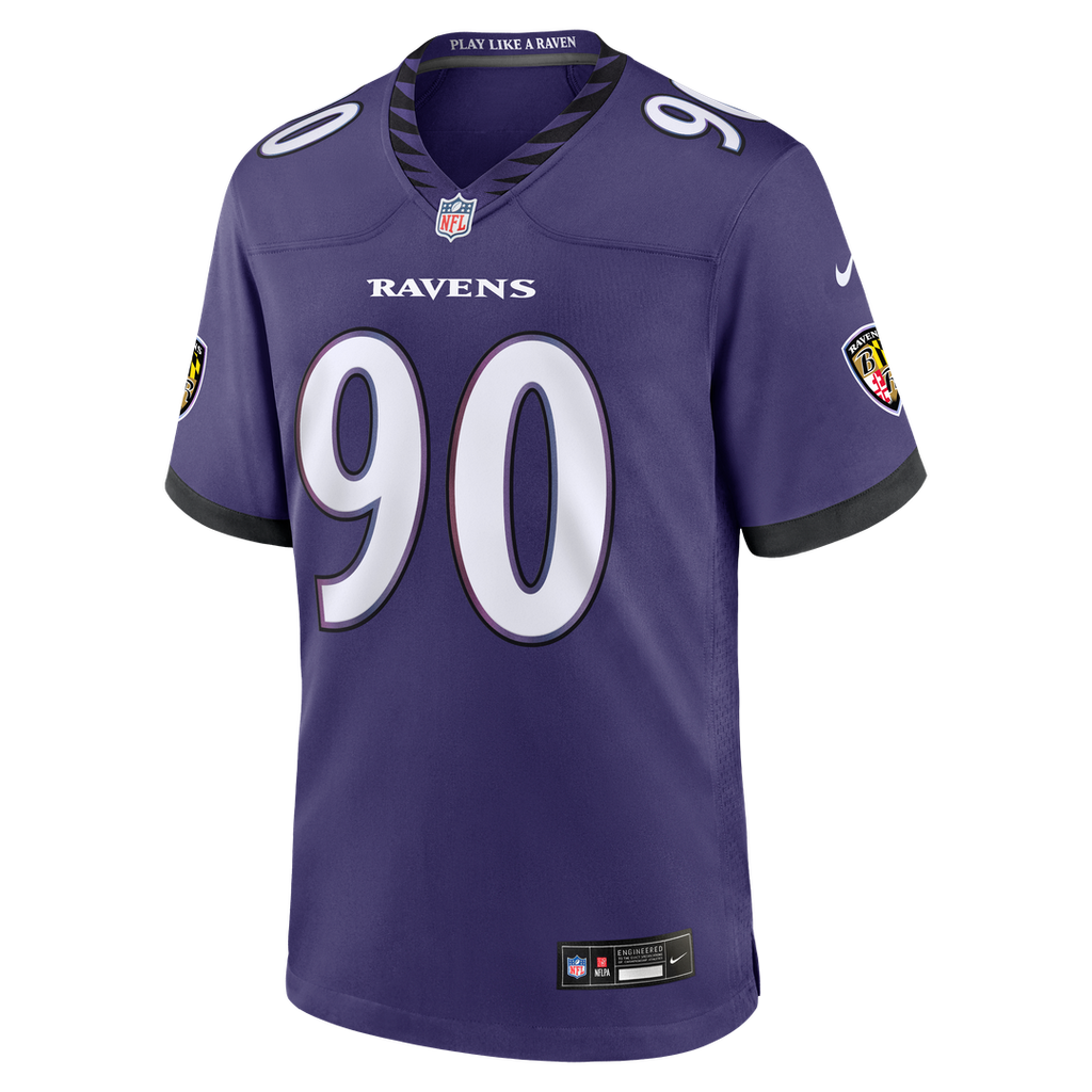 Aeneas Peebles Baltimore Ravens Team Jersey - Purple