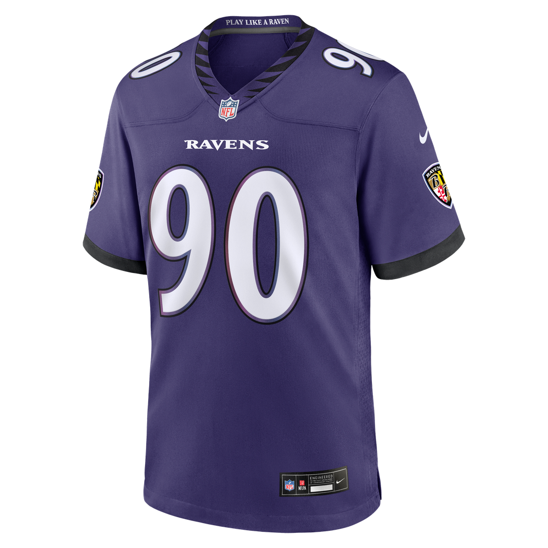 Aeneas Peebles Baltimore Ravens Team Jersey - Purple