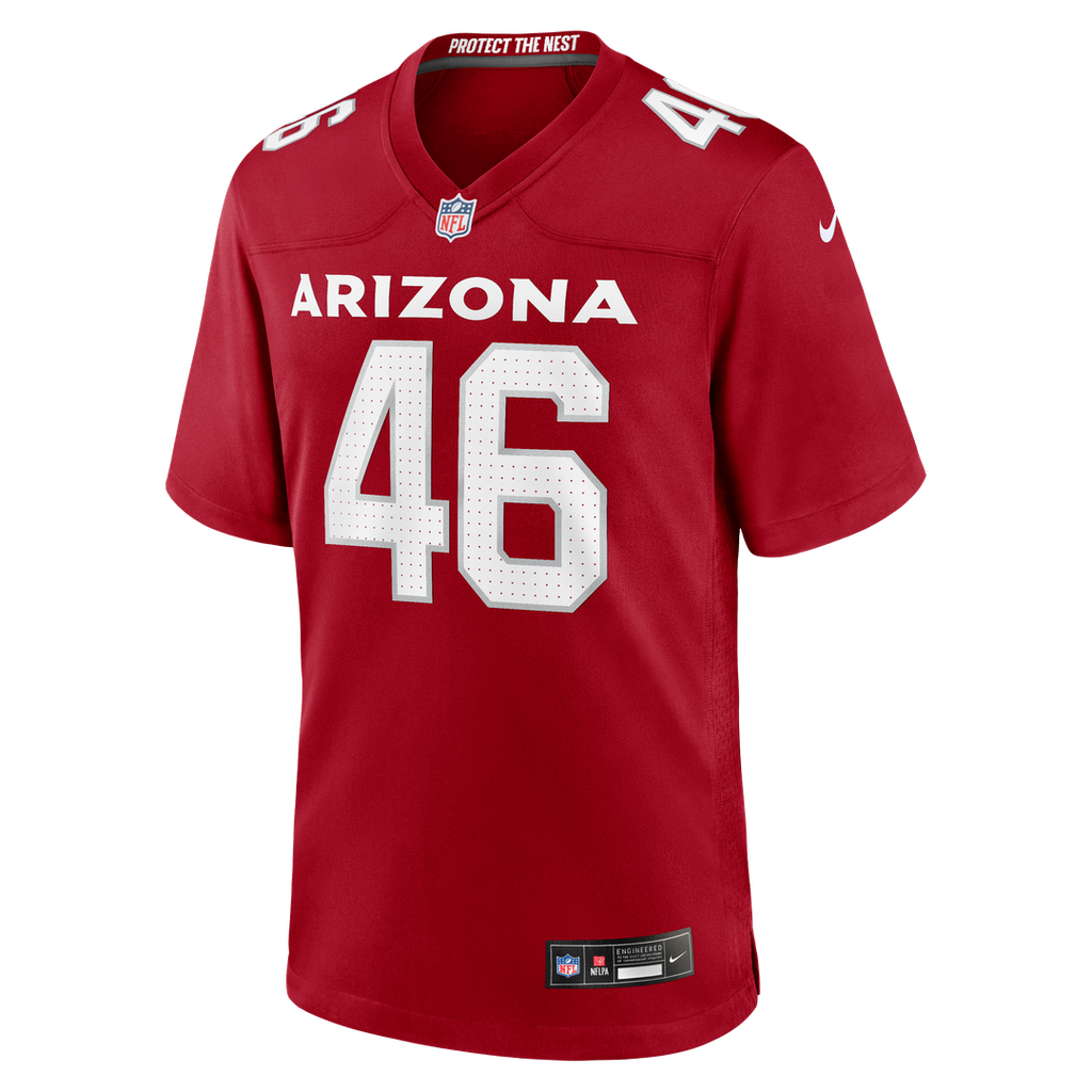 Aaron Brewer Arizona Cardinals Team Jersey - Cardinal
