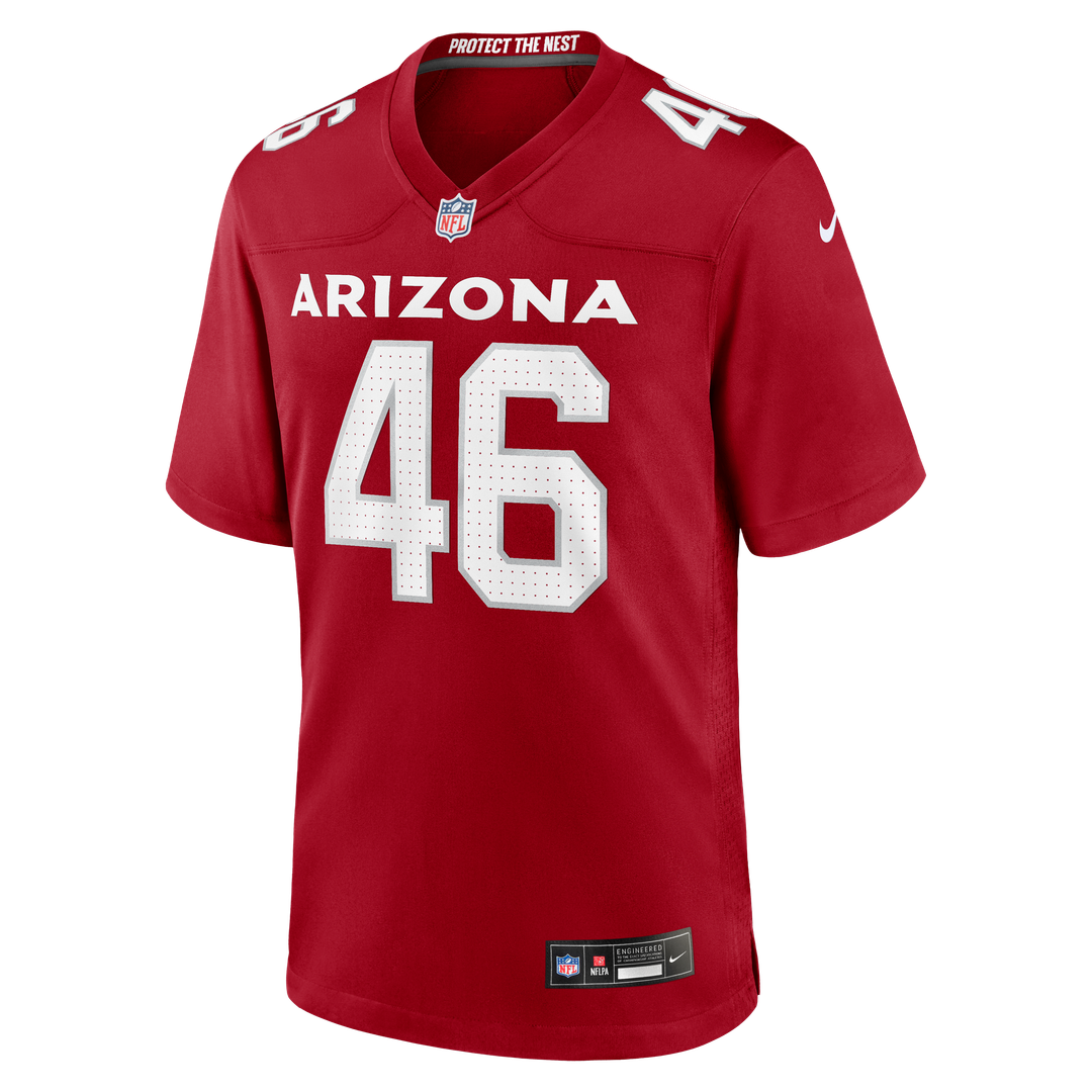 Aaron Brewer Arizona Cardinals Team Jersey - Cardinal