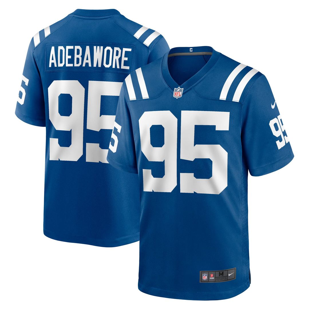Adetomiwa Adebawore Indianapolis Colts Team Jersey - Royal