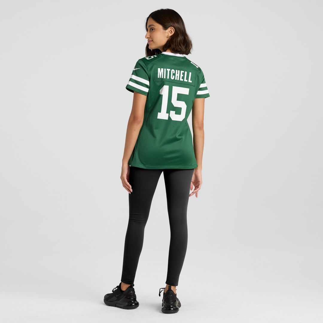Adonai Mitchell New York Jets Women's Team Jersey - Legacy Green