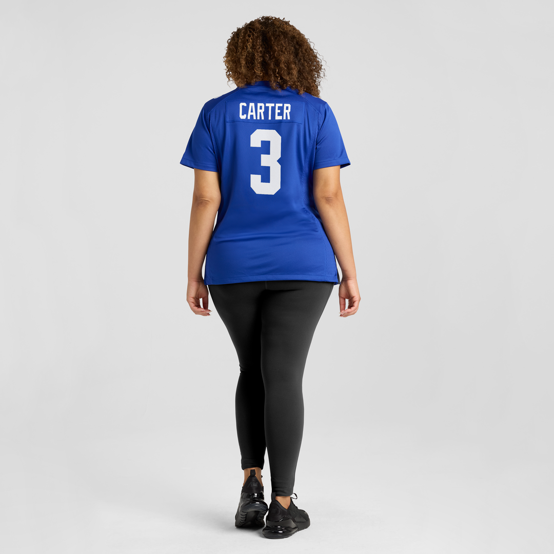Abdul Carter New York Giants Women's Team Jersey - Royal