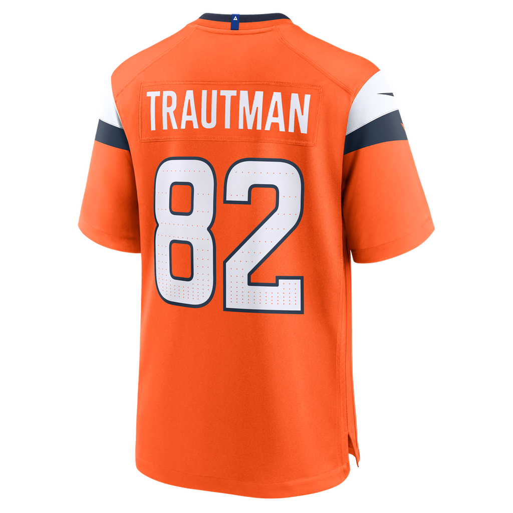 Adam Trautman Denver Broncos Team Jersey - Orange