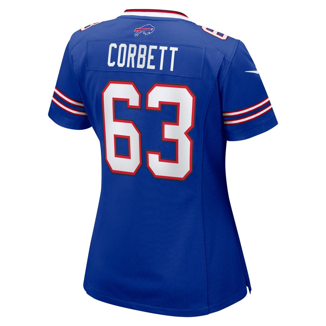 Austin Corbett Buffalo Bills Women's Team Jersey - Royal