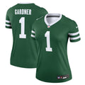 Ahmad Sauce Gardner New York Jets Women's Legend Player Performance Top - Legacy Green