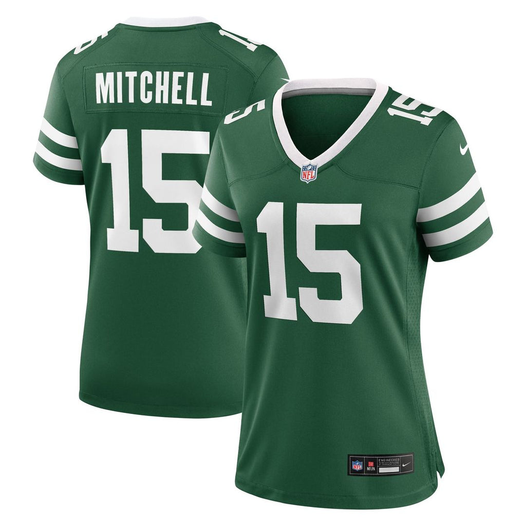 Adonai Mitchell New York Jets Women's Team Jersey - Legacy Green