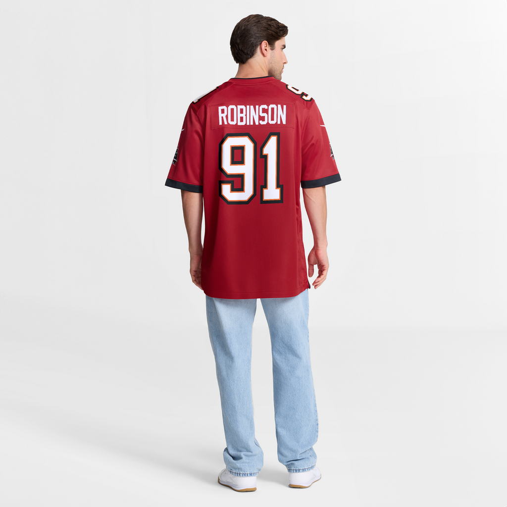 A'Shawn Robinson Tampa Bay Buccaneers Team Jersey - Red