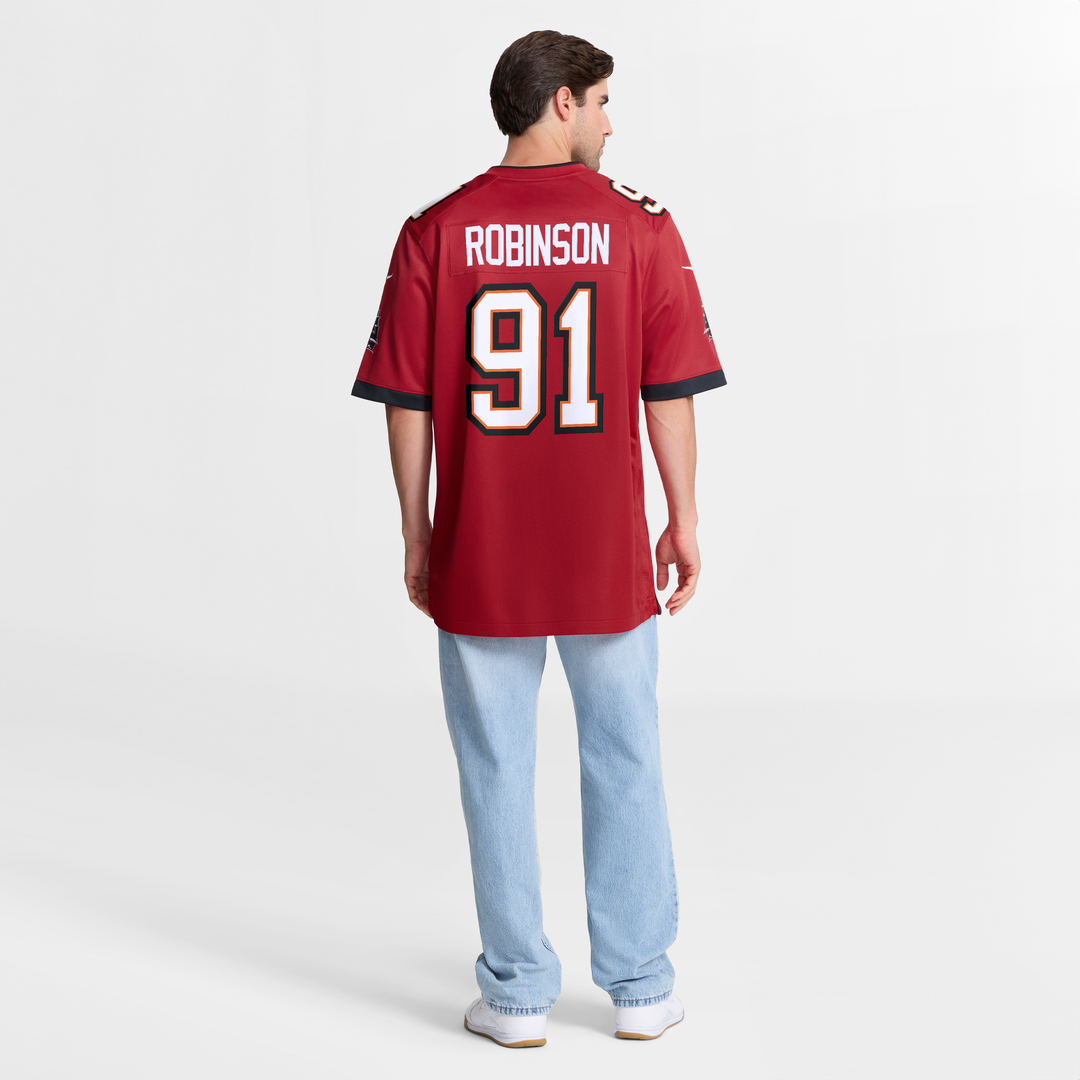 A'Shawn Robinson Tampa Bay Buccaneers Team Jersey - Red
