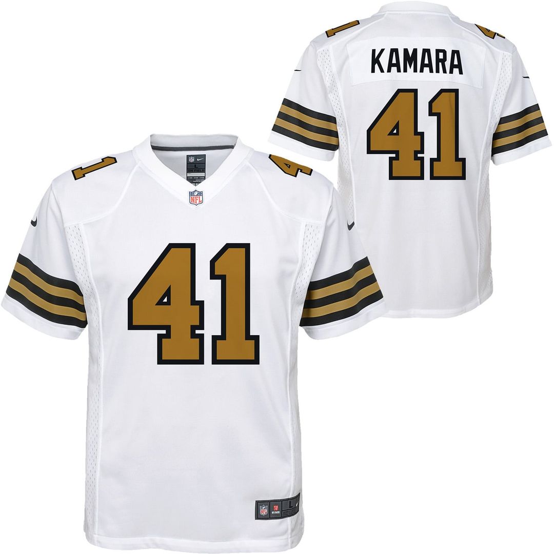 Alvin Kamara New Orleans Saints Youth Jersey - Black