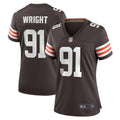 Alex Wright Cleveland Browns Women's Team Jersey - Brown