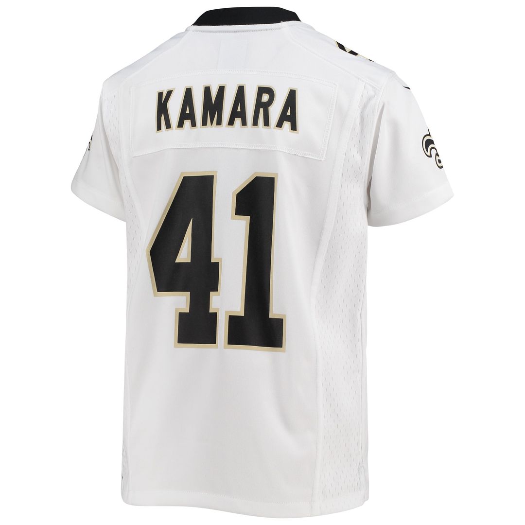 Alvin Kamara New Orleans Saints Youth Jersey - White