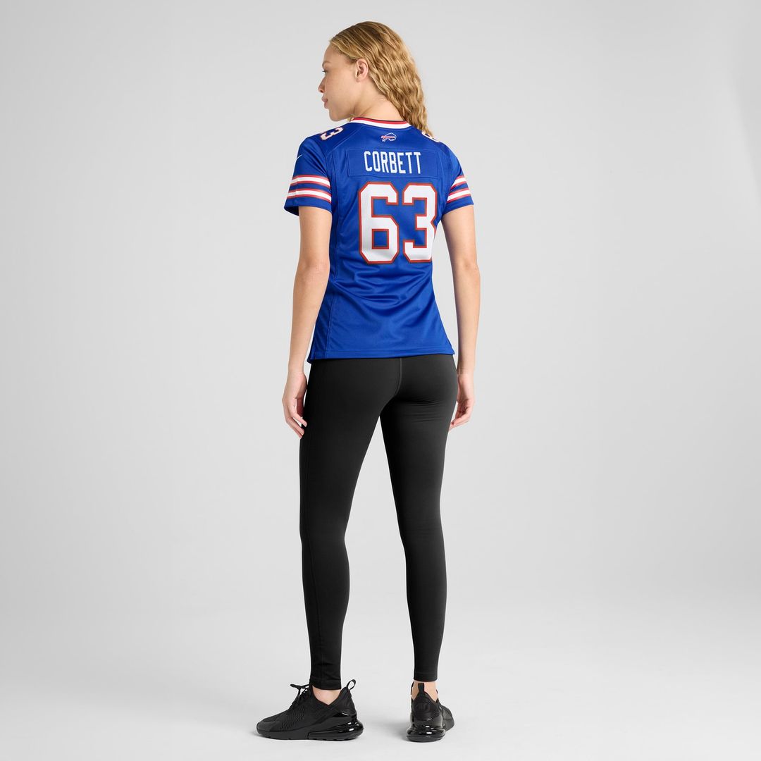 Austin Corbett Buffalo Bills Women's Team Jersey - Royal