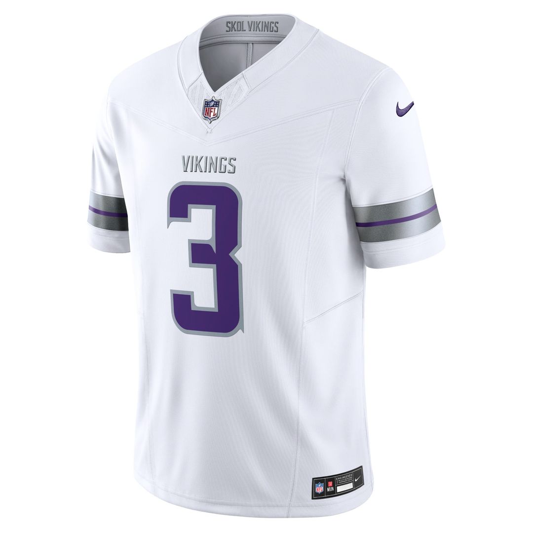 Addison Minnesota Vikings Alternate Jersey - White