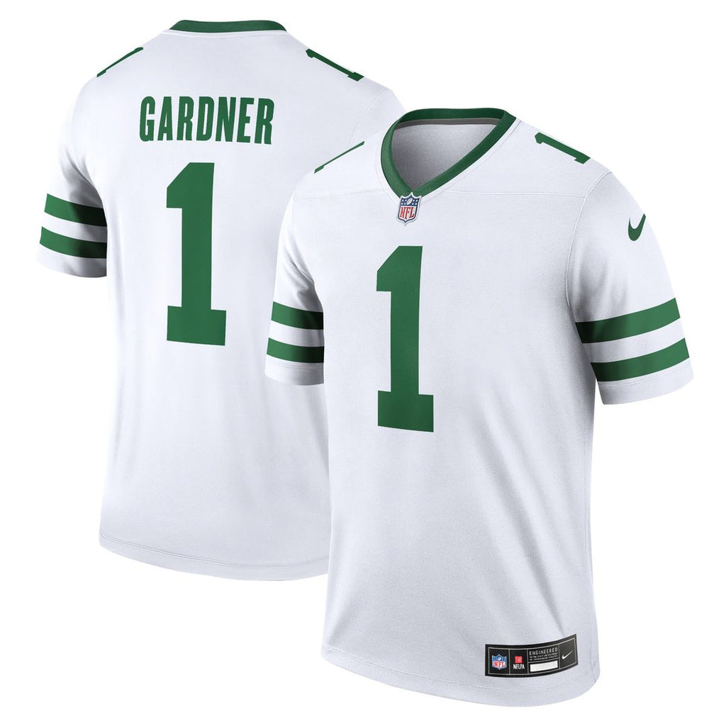 Ahmad Sauce Gardner New York Jets Legend Player Performance Top - White