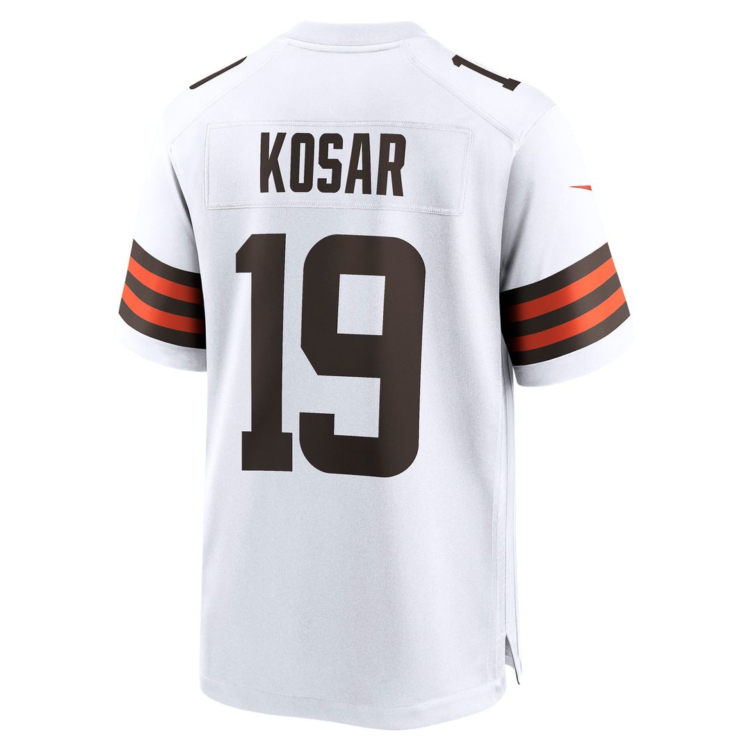 Bernie Kosar Cleveland Browns Retired Player Jersey - White