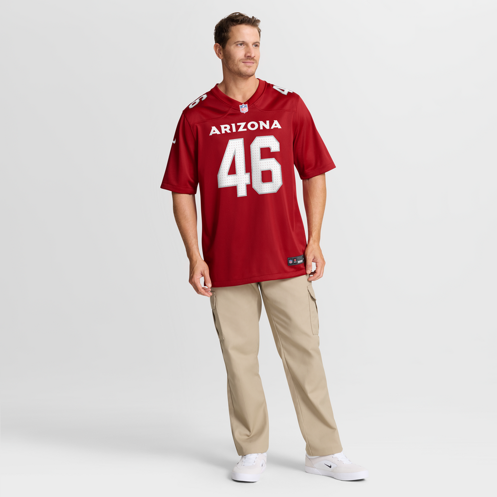Aaron Brewer Arizona Cardinals Team Jersey - Cardinal