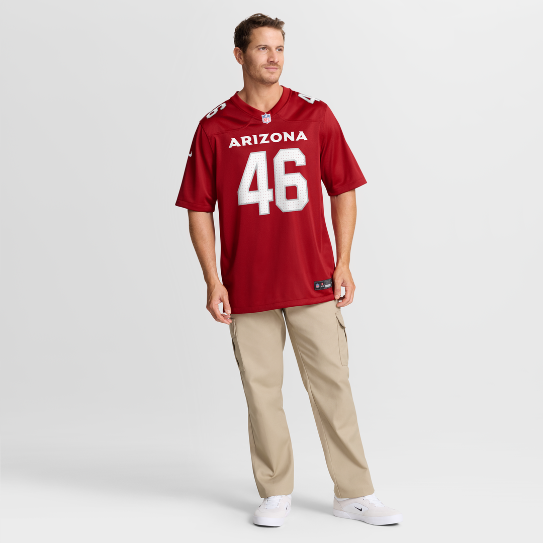 Aaron Brewer Arizona Cardinals Team Jersey - Cardinal