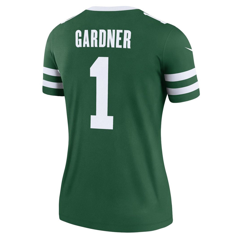 Ahmad Sauce Gardner New York Jets Women's Legend Player Performance Top - Legacy Green