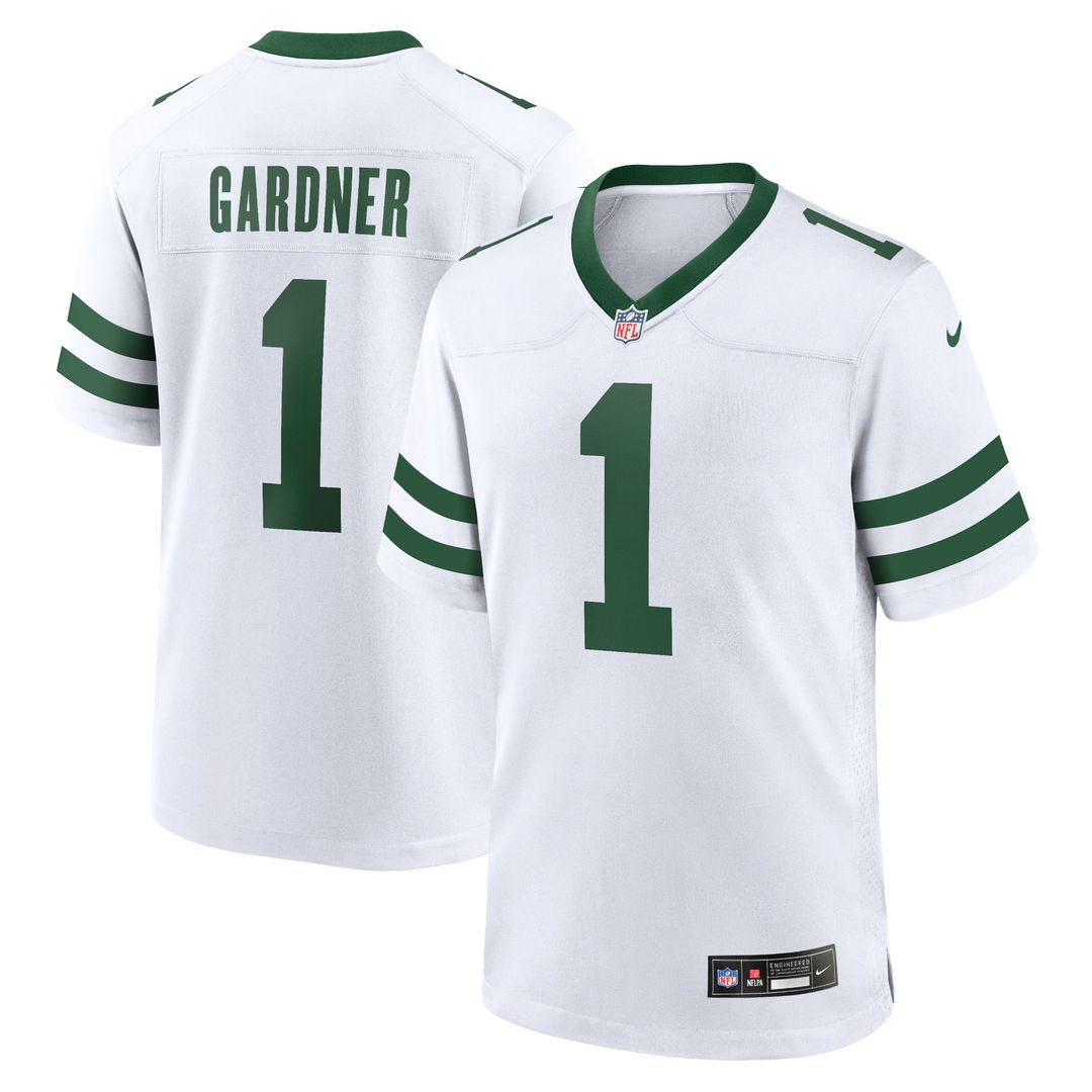 Ahmad Sauce Gardner New York Jets Jersey - Legacy White