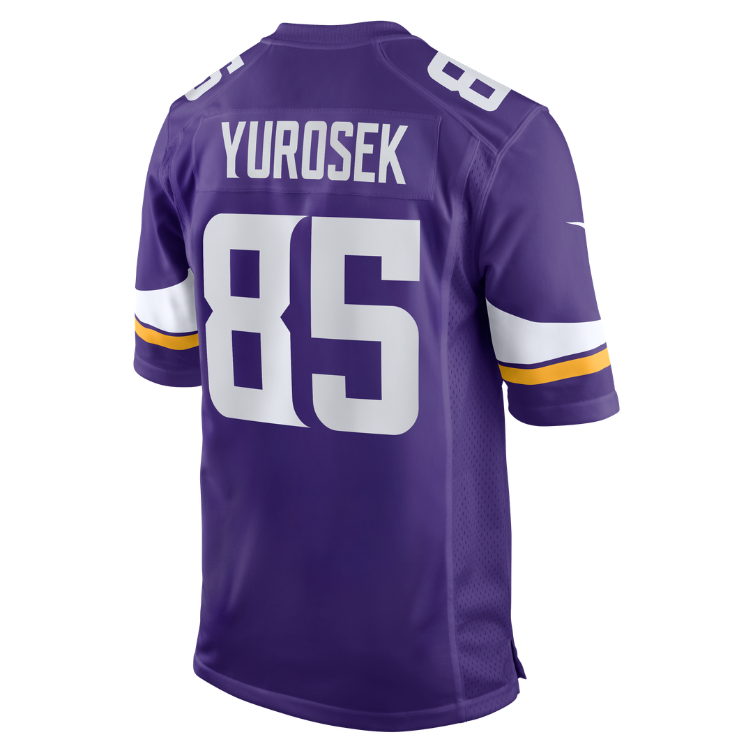 Ben Yurosek Minnesota Vikings Team Jersey - Purple