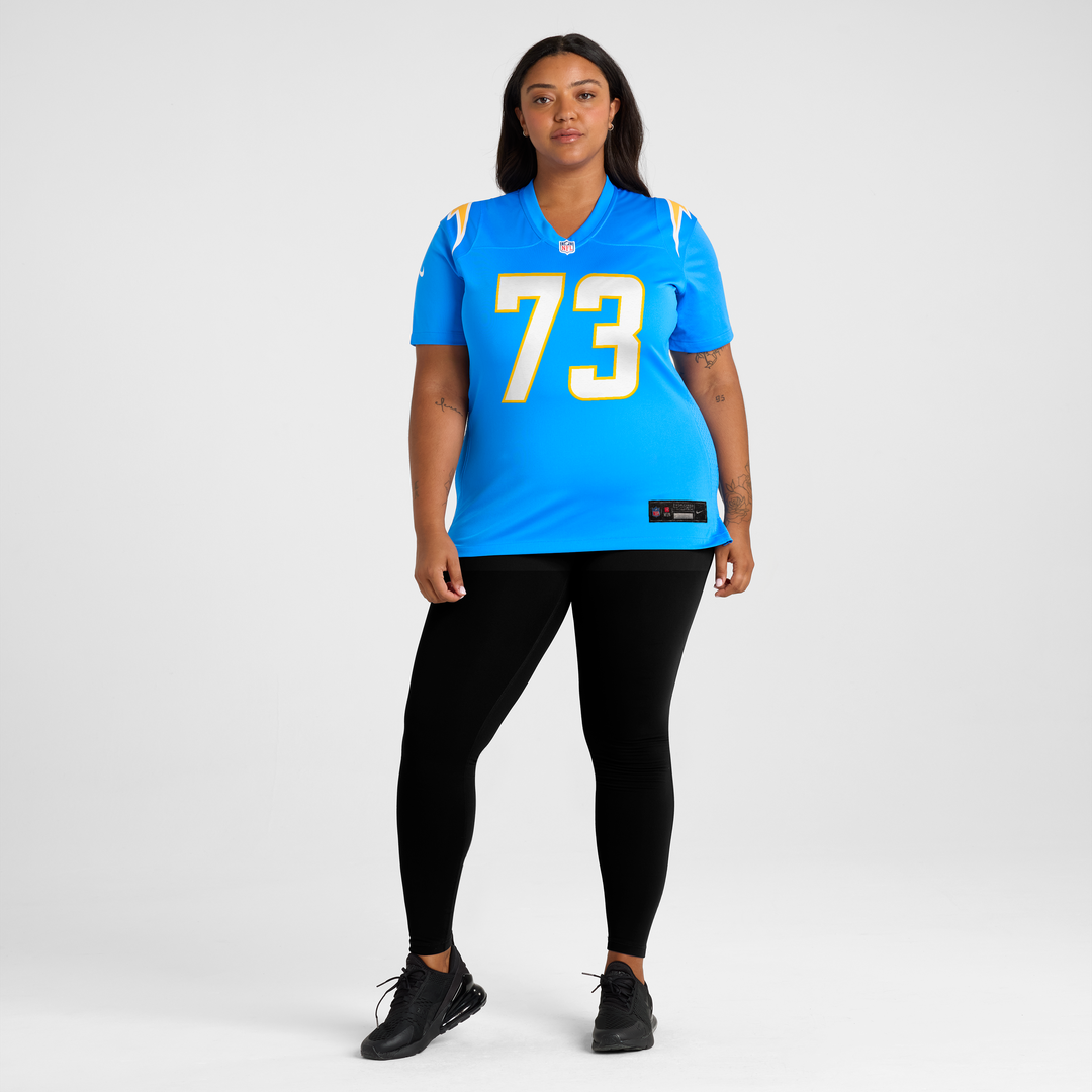 Alex Harkey Los Angeles Chargers Women's Team Jersey - Powder Blue