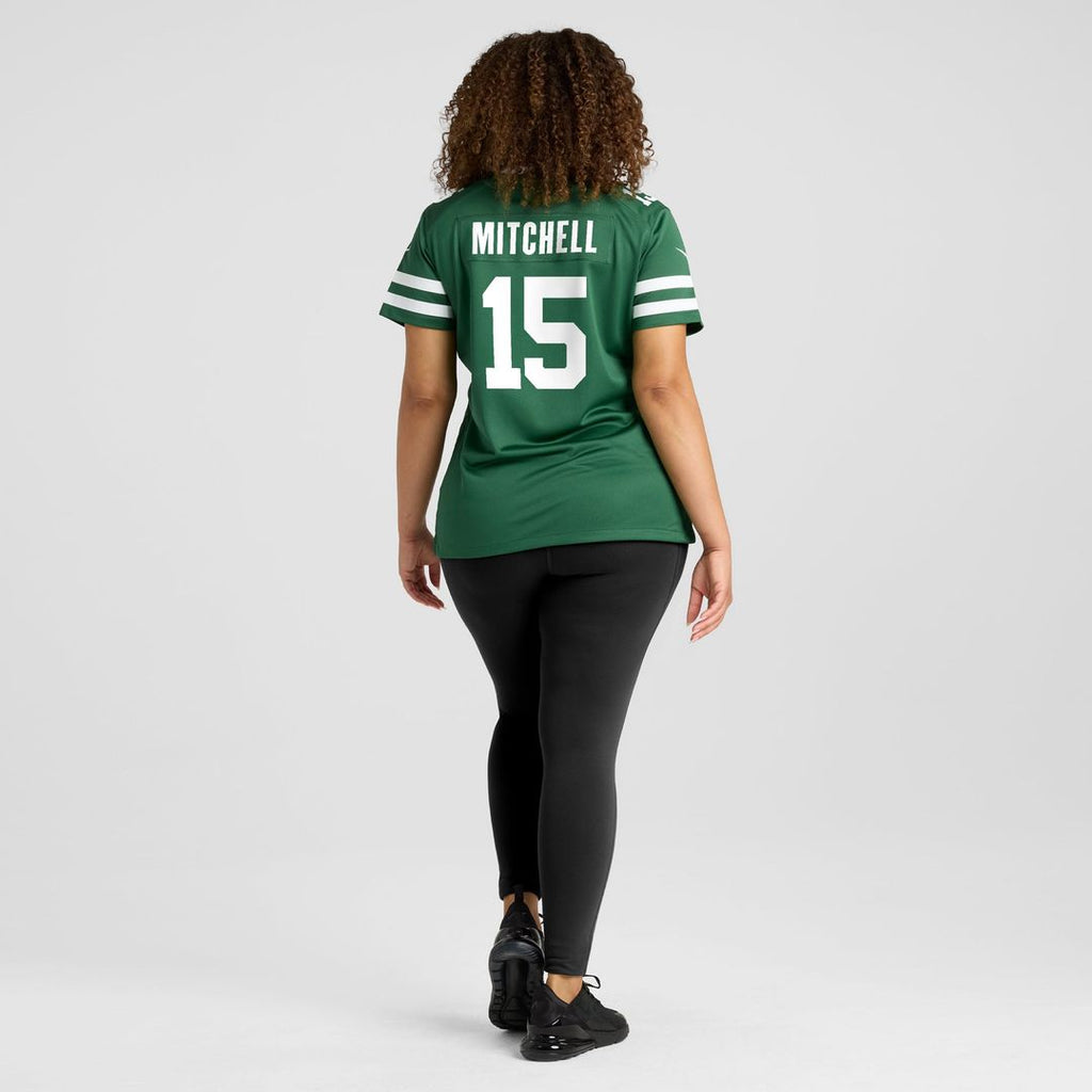 Adonai Mitchell New York Jets Women's Team Jersey - Legacy Green