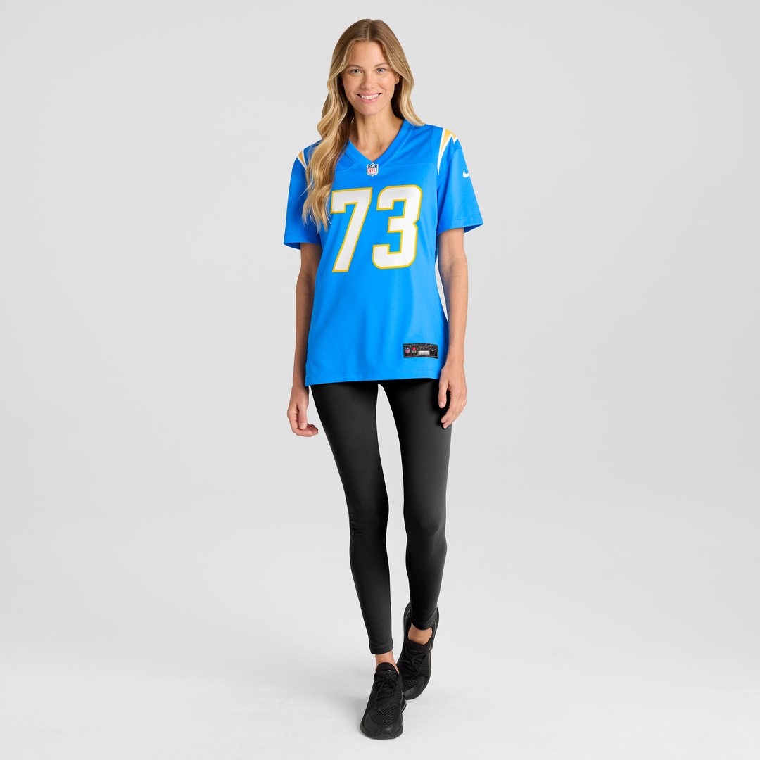 Alex Harkey Los Angeles Chargers Women's Team Jersey - Powder Blue