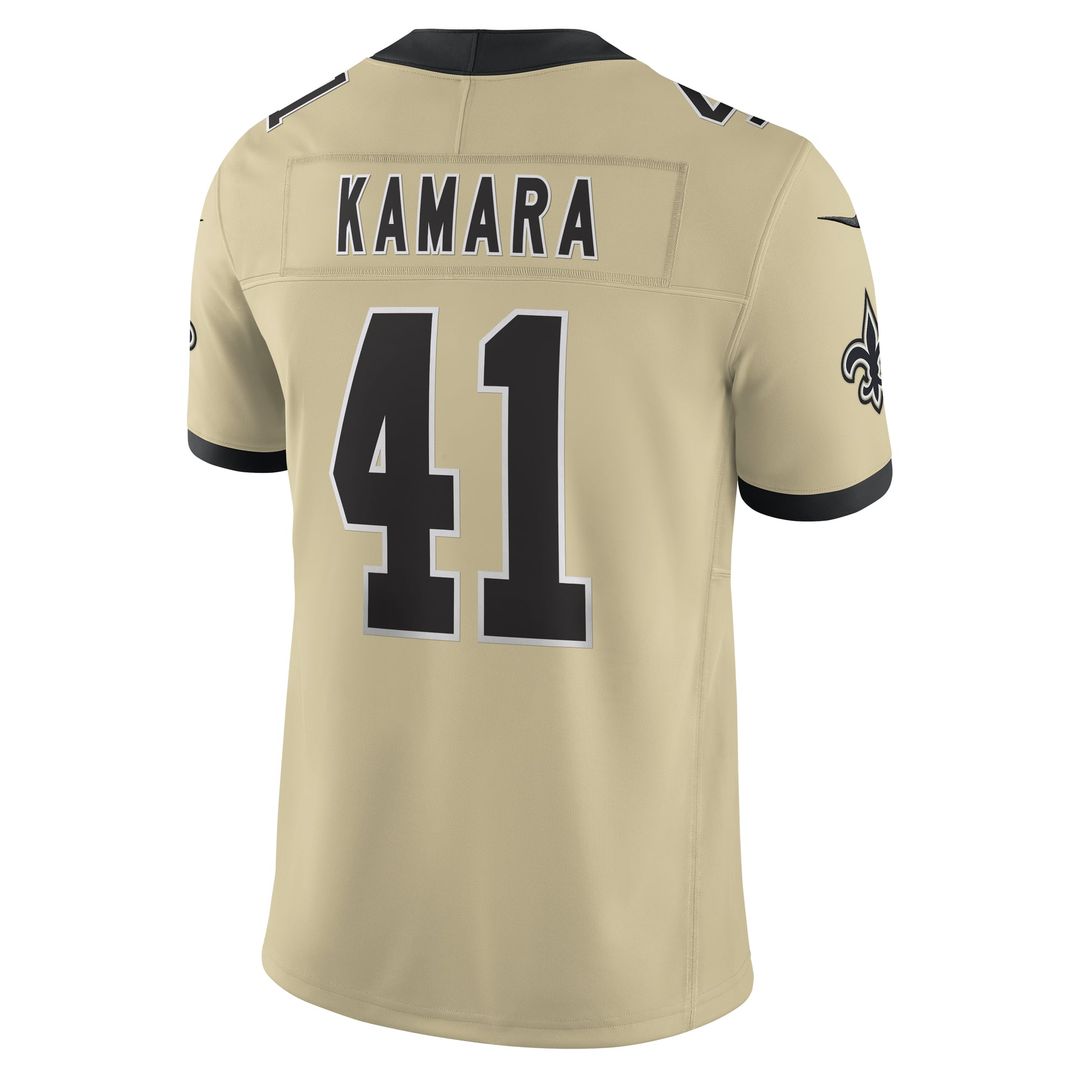 Alvin Kamara New Orleans Saints Jersey - Black