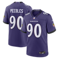Aeneas Peebles Baltimore Ravens Team Jersey - Purple